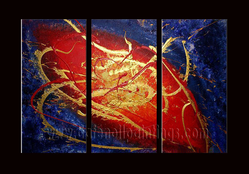 Modern abstract oil painting