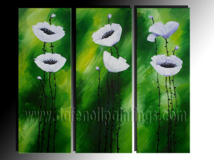 Modern flower oil painting