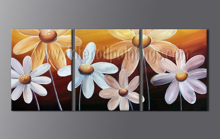 Modern flower oil painting