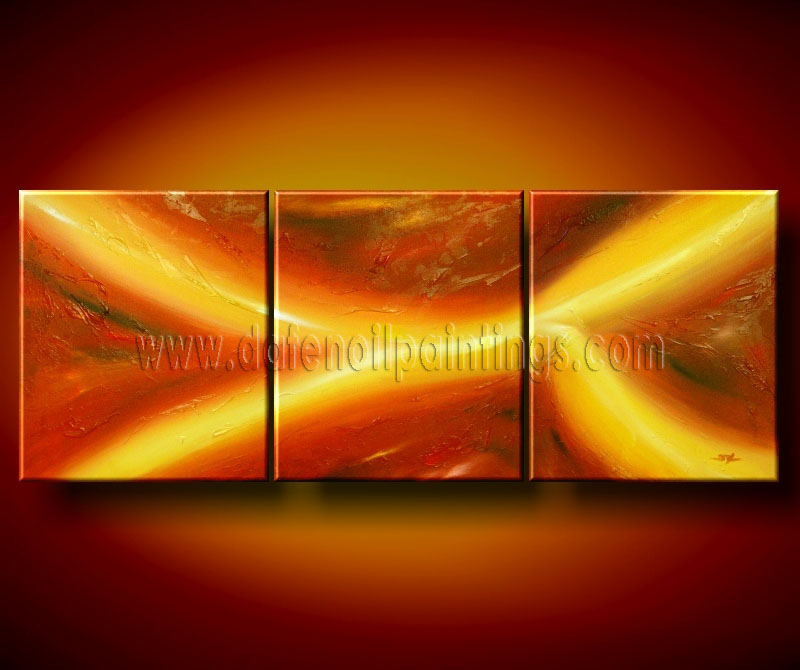 Modern abstract oil painting