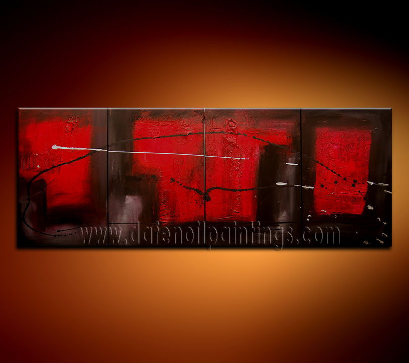 Modern abstract oil painting