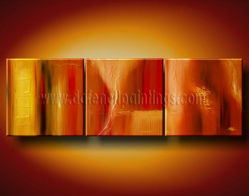 Modern abstract oil painting