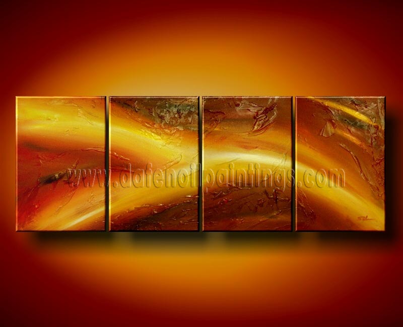 Modern abstract oil painting