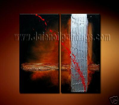 Modern abstract oil painting