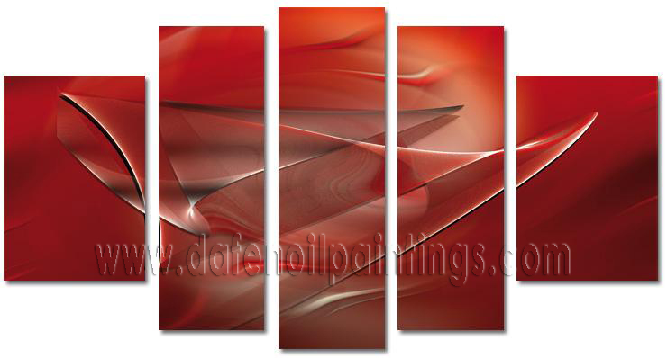 Modern Oil Paintings on canvas abstract painting -set08139