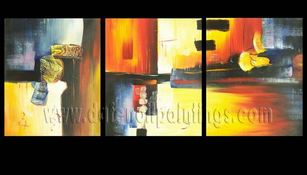 Modern Oil Paintings on canvas abstract painting -set08140