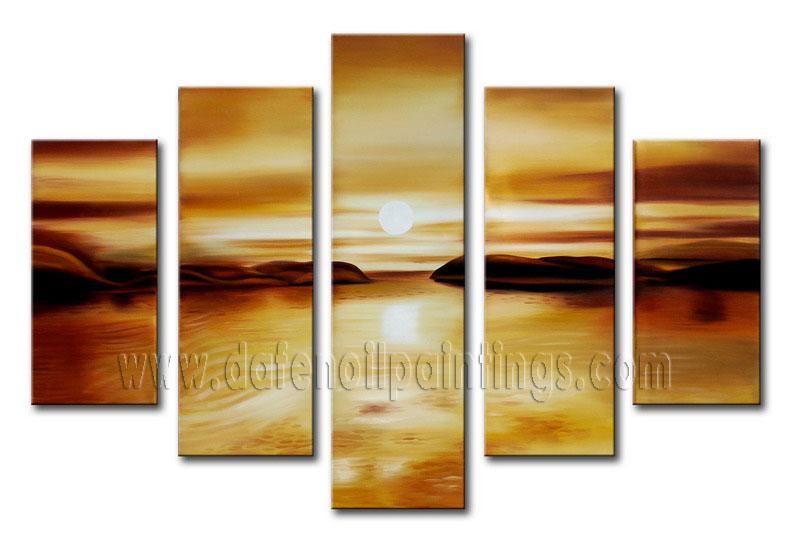 Modern seascape oil painting