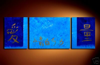 Modern Oil Paintings on canvas abstract painting -set08171