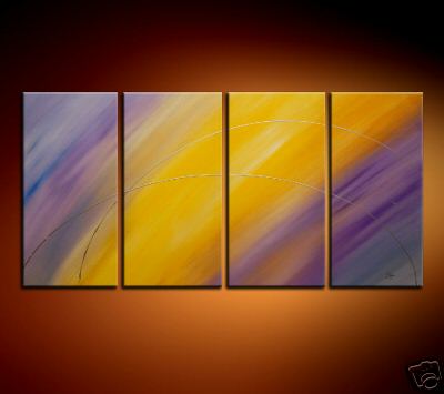 Modern abstract oil painting