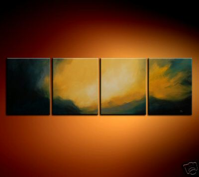 Modern abstract oil painting