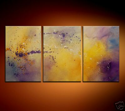 Modern Oil Paintings on canvas abstract painting -set08204