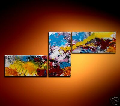 Modern Oil Paintings on canvas abstract painting -set08206