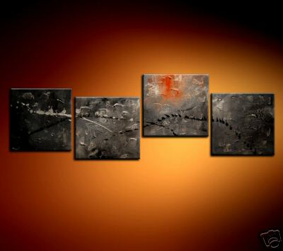 Modern Oil Paintings on canvas abstract painting -set08222