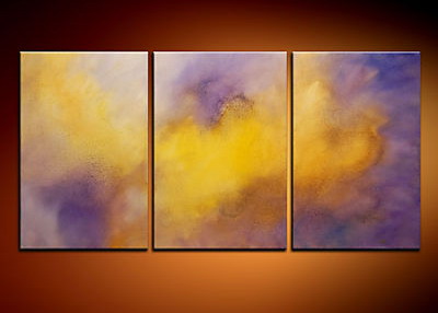 Modern abstract oil painting