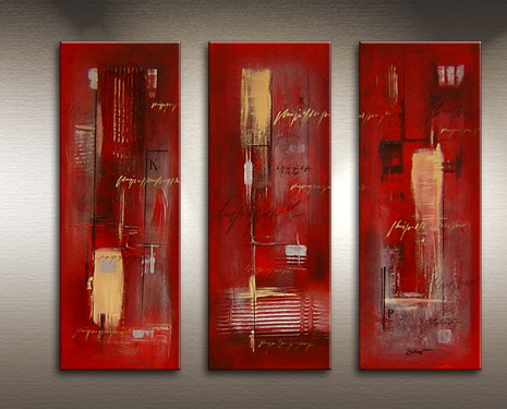 Modern Oil Paintings on canvas abstract painting -set09064