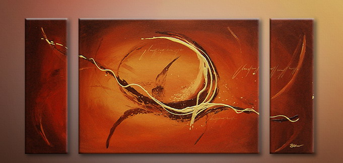 Modern Oil Paintings on canvas abstract painting -set09067