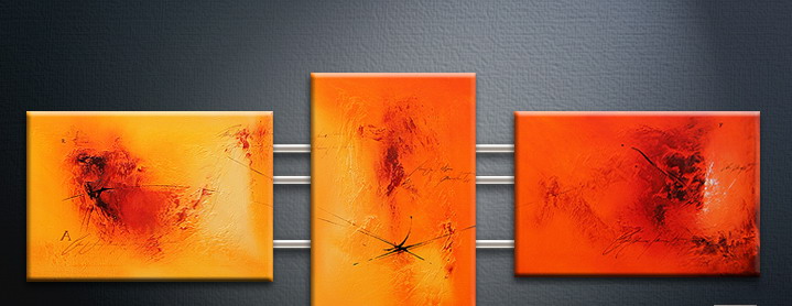 Modern abstract oil painting