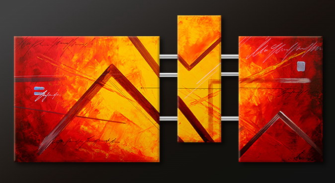 Modern abstract oil painting