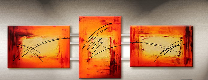 Modern abstract oil painting