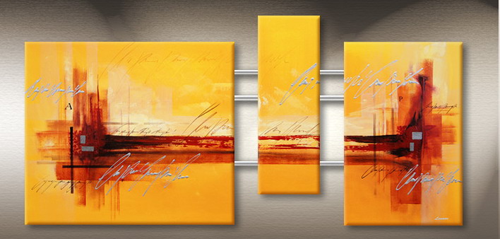 Modern Oil Paintings on canvas abstract painting -set09106