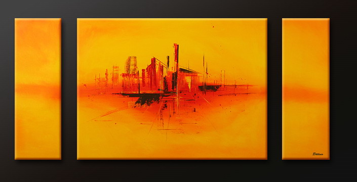 Modern Oil Paintings on canvas abstract painting -set09115