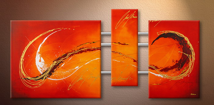 Modern abstract oil painting