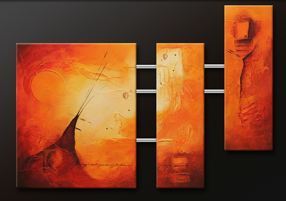 Modern abstract oil painting