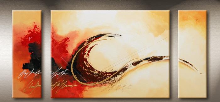 Modern abstract oil painting