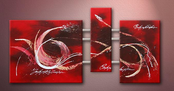 Modern Oil Paintings on canvas abstract painting -set09146