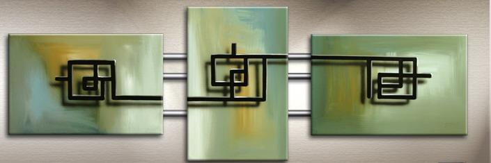 Modern Oil Paintings on canvas abstract painting -set09159