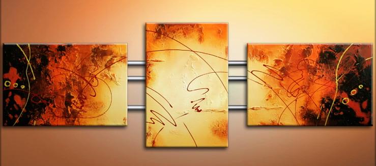 Modern Oil Paintings on canvas abstract painting -set09161