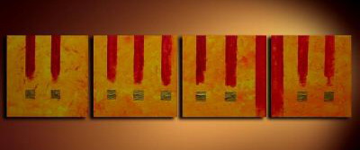 Modern Oil Paintings on canvas abstract painting -set09231