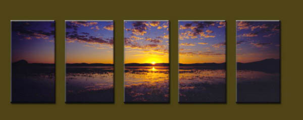 Modern Oil Paintings on canvas seascape painting -set10180