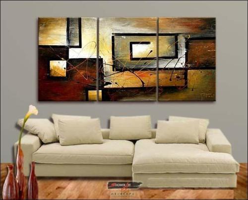 Modern abstract oil painting