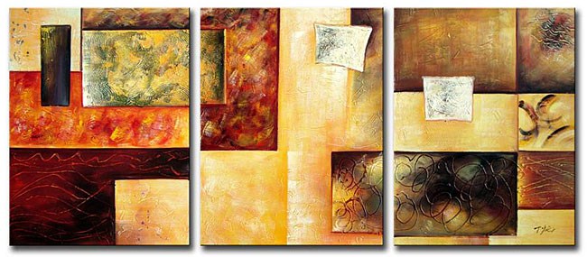 Modern abstract oil painting