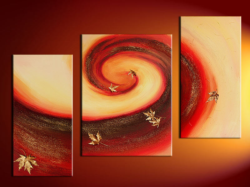 Modern Oil Paintings on canvas abstract painting -set12024