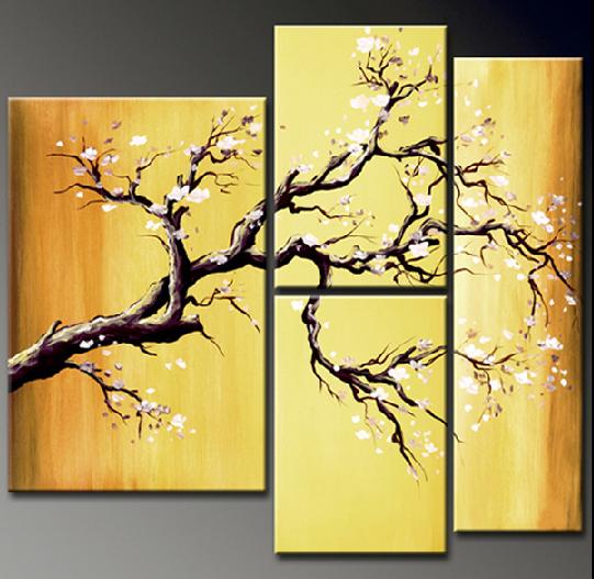 Modern Oil Paintings on canvas abstract painting -set12025 - Click Image to Close