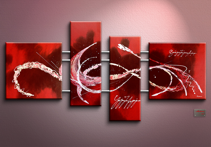 Modern Oil Paintings on canvas abstract painting -set12053