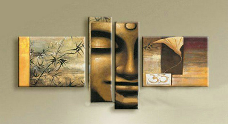 Contemporary zen art Buddha painting Buddha003