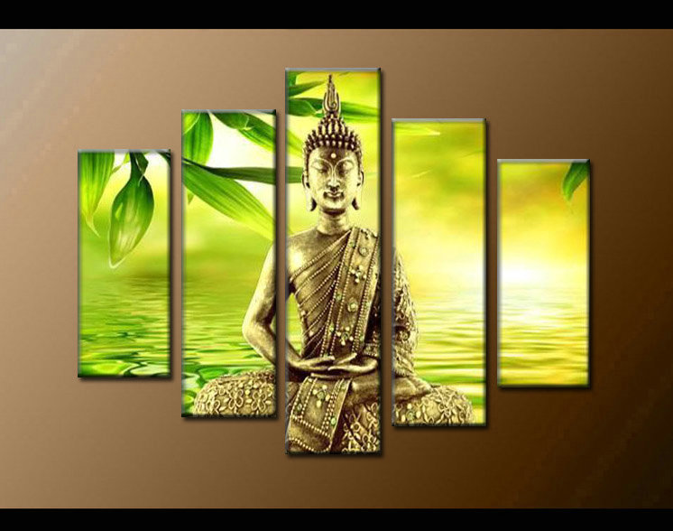 Contemporary zen art Buddha painting Buddha007