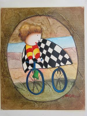 Dafen Oil Painting on canvas -child55