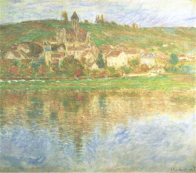 Cloude Monet Classical Oil Painting Vetheuil 1901