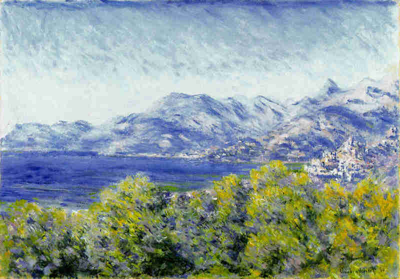 Cloude Monet Oil Paintings View of Ventimiglia 1884