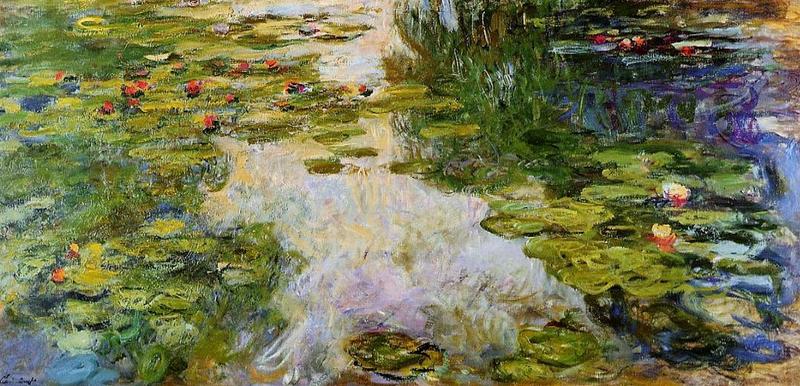 Cloude Monet Oil Paintings Water Lilies 10 1919