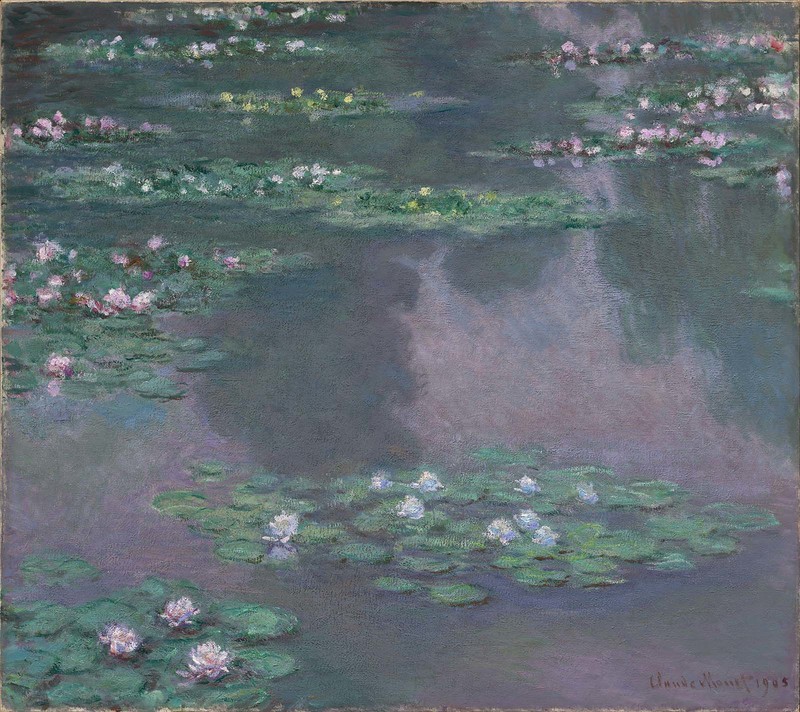 Cloude Monet Oil Painting Water Lilies 1905