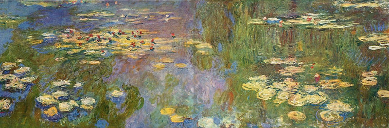 Cloude Monet Classical Oil Paintings Water Lilies 1915