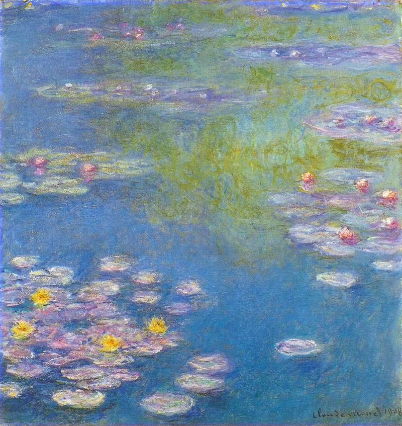 Cloude Monet Oil Painting Water Lilies 9 1908