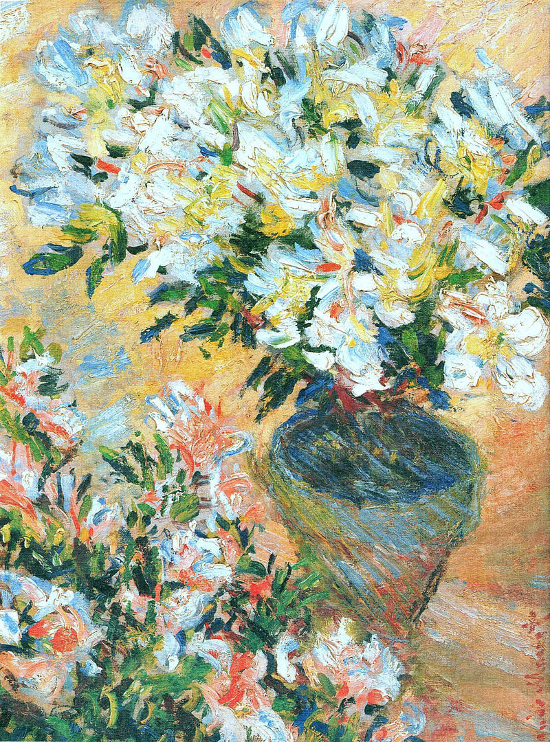 Cloude Monet Oil Paintings White Azaleas in a Pot 2 1885