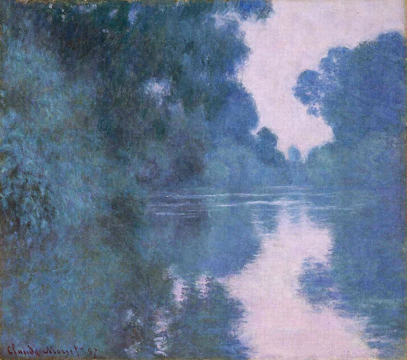 Cloude Monet Paintings Morning on the Seine near Giverny 1897