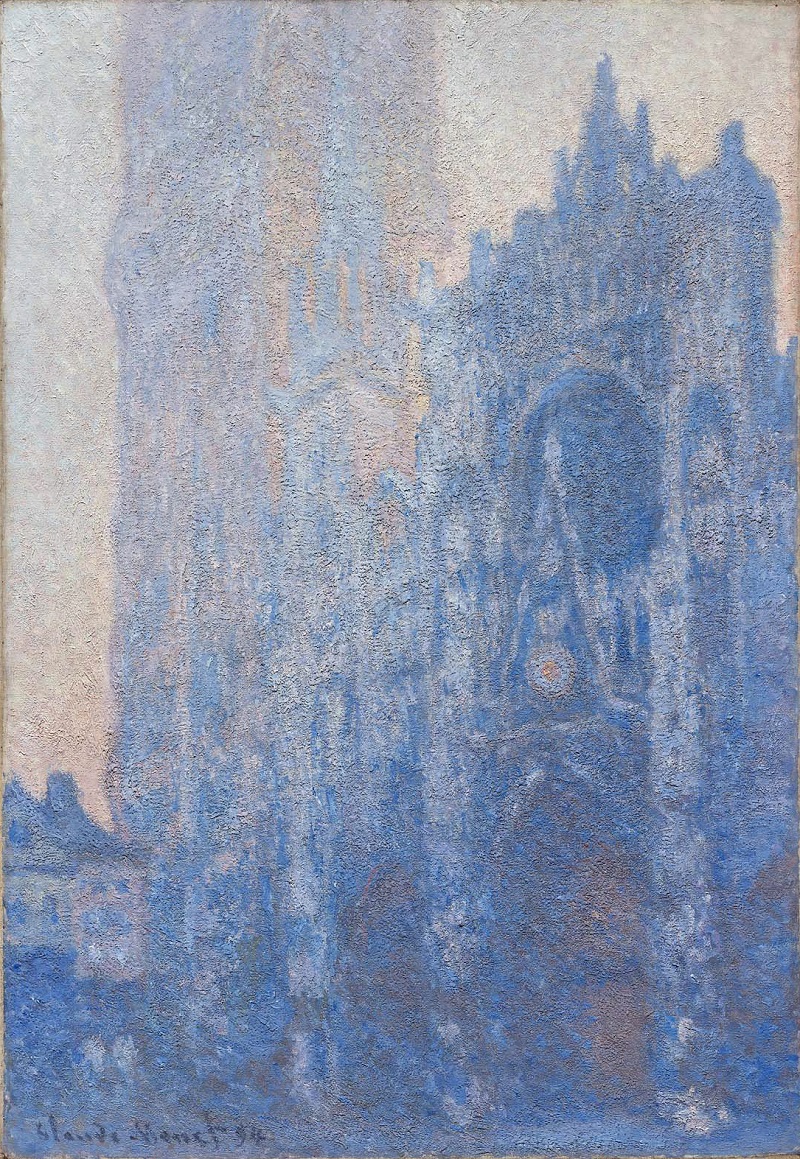 Rouen Cathedral Facade and Tour d'Albane, Morning Effect 1894